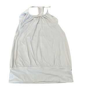 Lululemon size small sleeveless blush workout top built in bra GUC